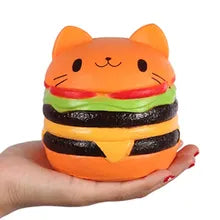 Cat Burger Slow Rising Squishy Toy